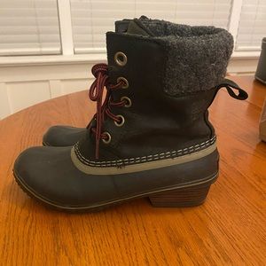 Sorel snow boots size 8